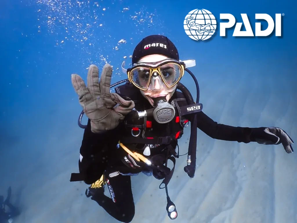 Bautizo de buceo PADI